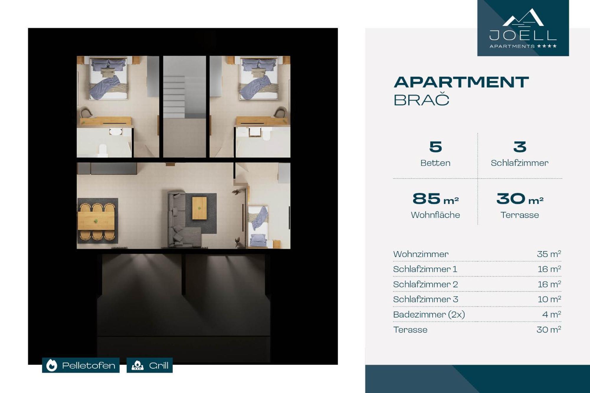 Joell Apartments Lokva Rogoznica Exteriör bild